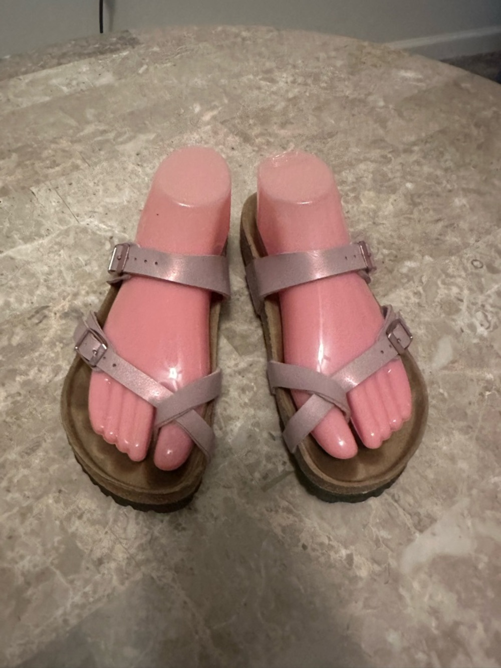 Birkenstock Mayari copper Birko-Flore size  37